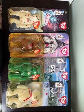 TY Beanie Baby Collector Bears Set of 4